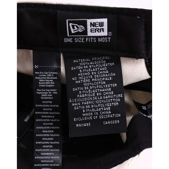 Saint Laurent x New Era Cassandre Cap in White Cotton - Picture 7 of 8